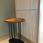 台灣櫸木+訂製桌腳